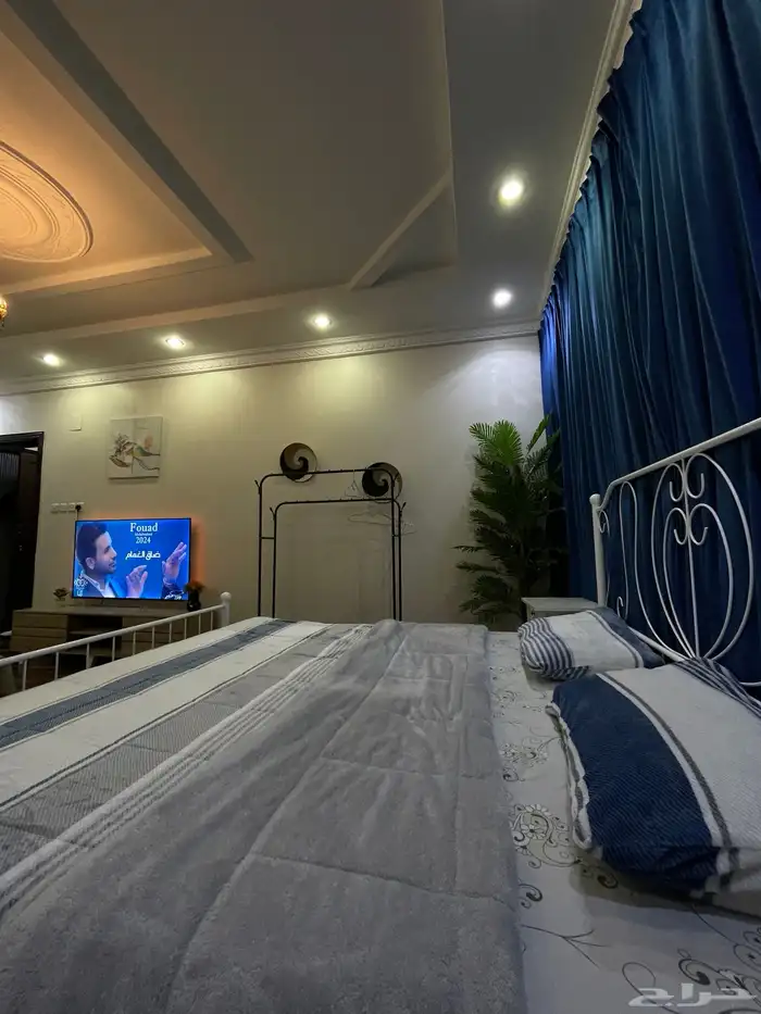 غرفه مفروشه وشقق للأيجار اليومي 9