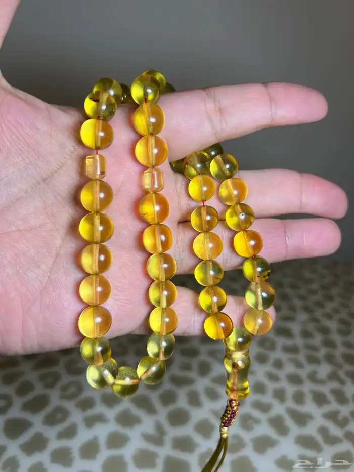 سبحه كهرمان دومنيكاني 0