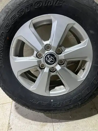 طقم جنوط جيب GXR 2024 كروم مقاس 18 0