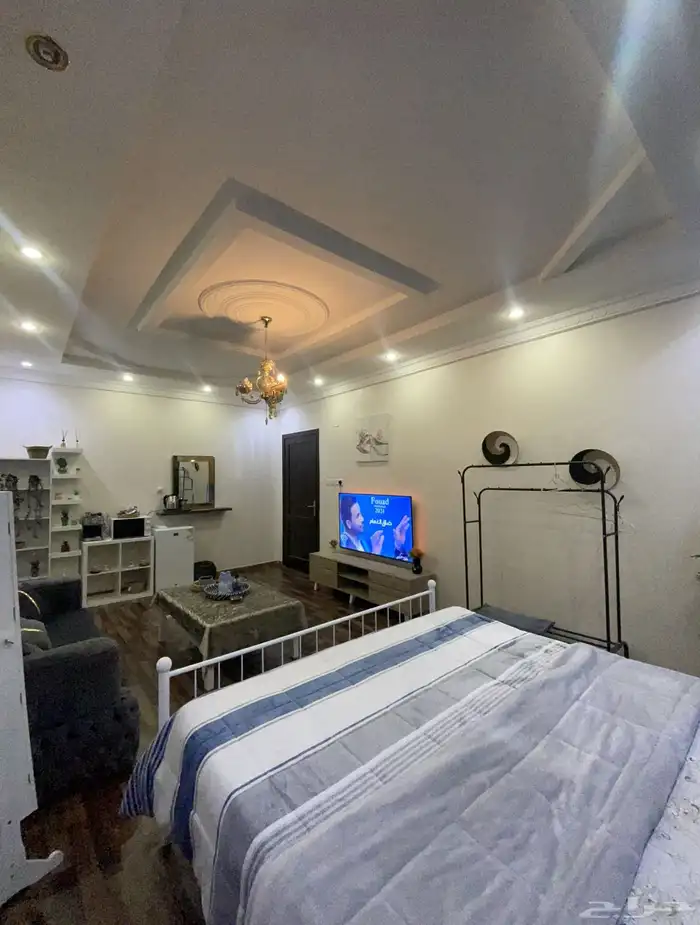 غرفه مفروشه وشقق للأيجار اليومي 8