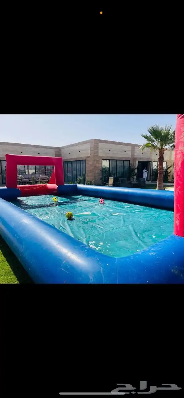 ملعب صابوني للإيجار 3