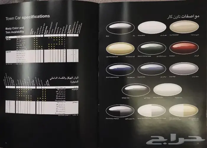 ( مباع ) كتالوج لنكولن تاون كار 1999 4