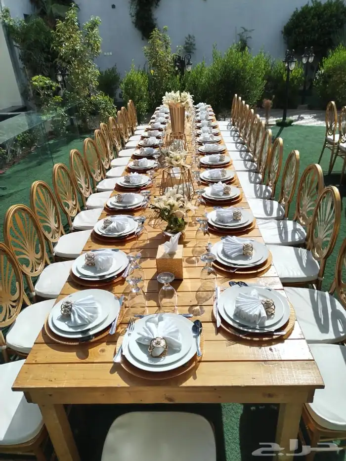 ايجار طاولات طعام وتجهيز الفعاليات الرمضانيه 2