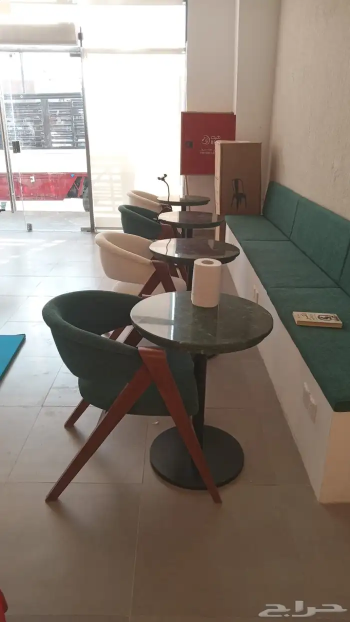 كراسي كوفي والمقاهي خشب زان 68