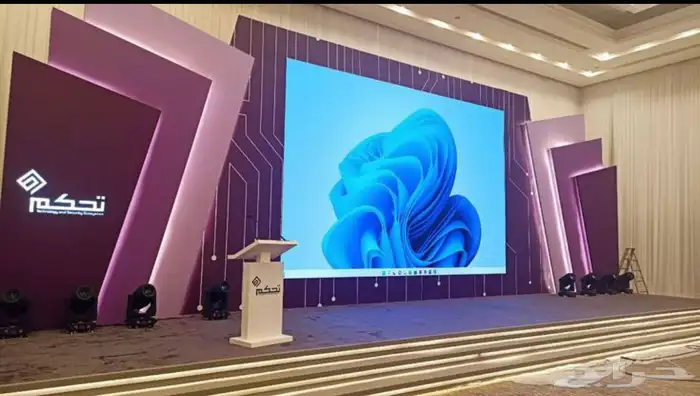 شاشات LED  تراس  تراسات  سيتي كلر  بيمات P2 and P3 screens 1