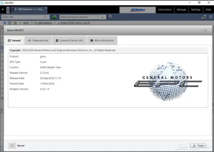 كتلوج قطع غيار GM الاصدار الجديد 2024 4