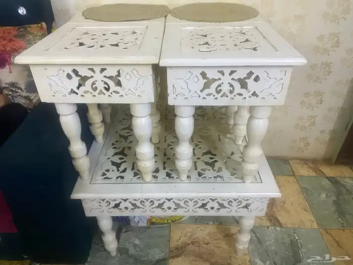طقم طاولات خشبيه بالعرضيه الجنوبيه للبيع 2