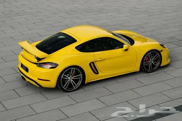 سبويلر خلفي جناح بورش بوكستر 718 كايمان GT4 اسود 6