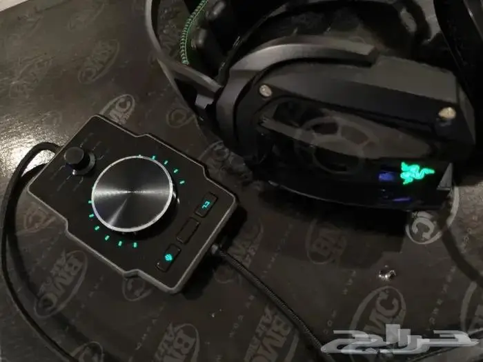 سماعة رأس Razer Tiamat مع وحدة تحكم بالصوت وصوت محيطي 7.1 15
