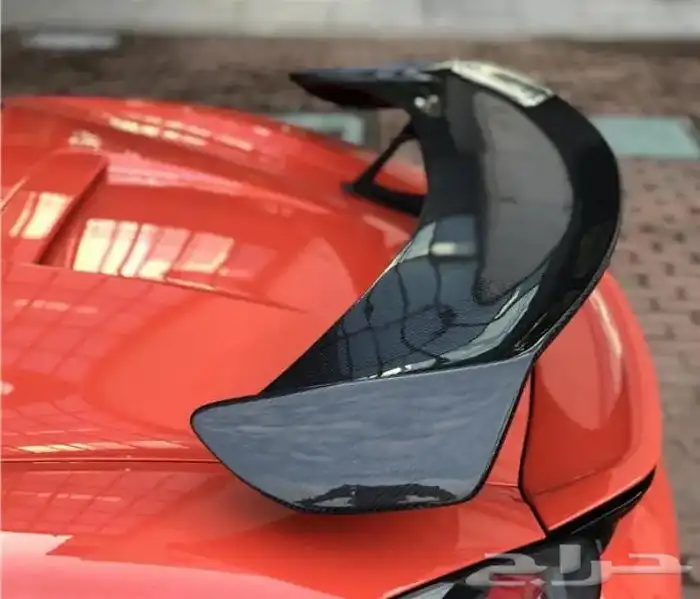 سبويلر خلفي جناح بورش بوكستر 718 كايمان GT4 اسود 4