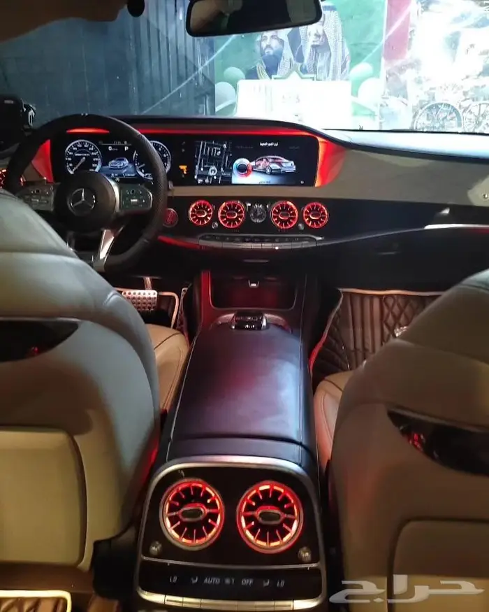 مرسيدس بنز هويات المكيف المضيئة والسمعات المضيئة 20