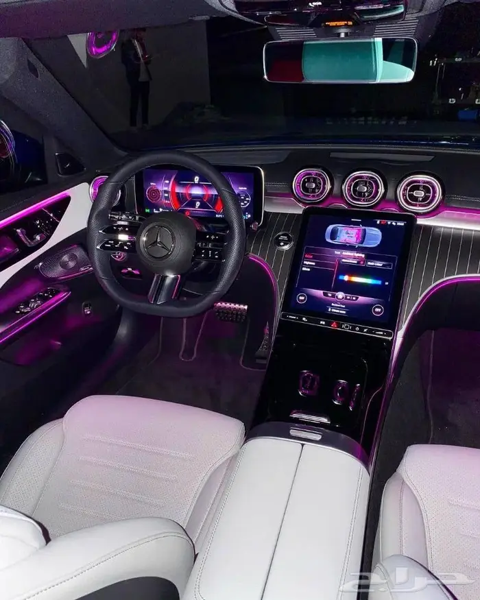 مرسيدس بنز هويات المكيف المضيئة والسمعات المضيئة 25