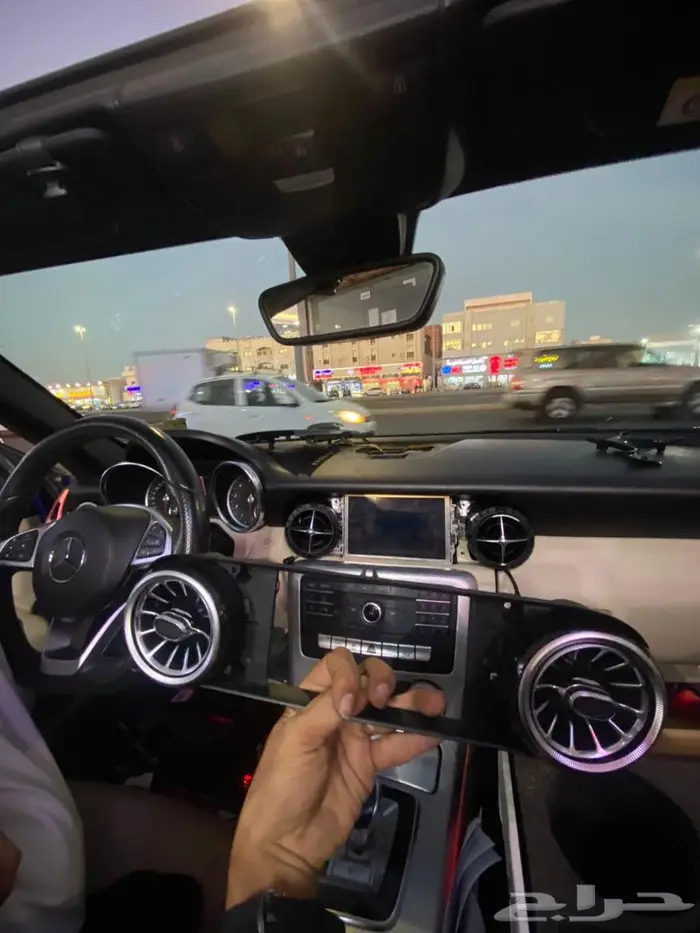 مرسيدس بنز هويات المكيف المضيئة والسمعات المضيئة 2