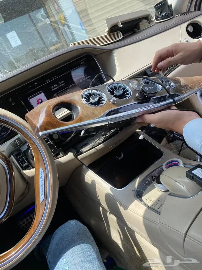 مرسيدس بنز هويات المكيف المضيئة والسمعات المضيئة 41