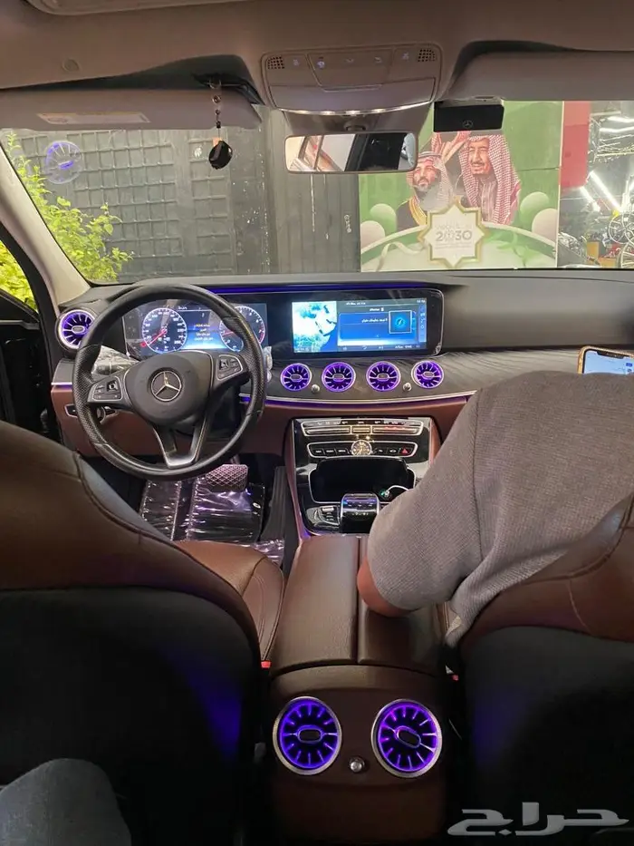 مرسيدس بنز هويات المكيف المضيئة والسمعات المضيئة 45