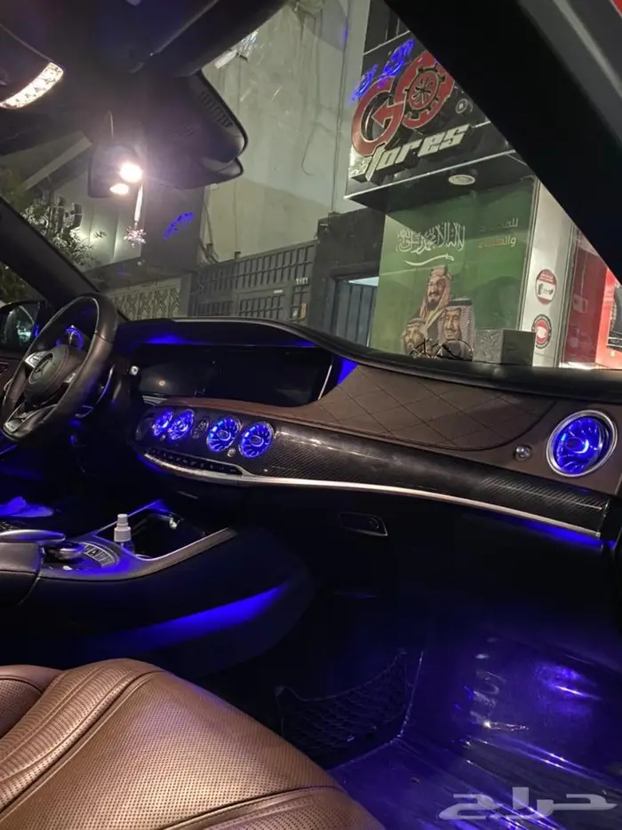 مرسيدس بنز هويات المكيف المضيئة والسمعات المضيئة 30