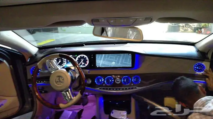 مرسيدس بنز هويات المكيف المضيئة والسمعات المضيئة 31