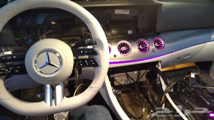 مرسيدس بنز هويات المكيف المضيئة والسمعات المضيئة 8