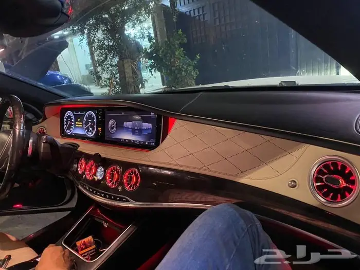 مرسيدس بنز هويات المكيف المضيئة والسمعات المضيئة 39