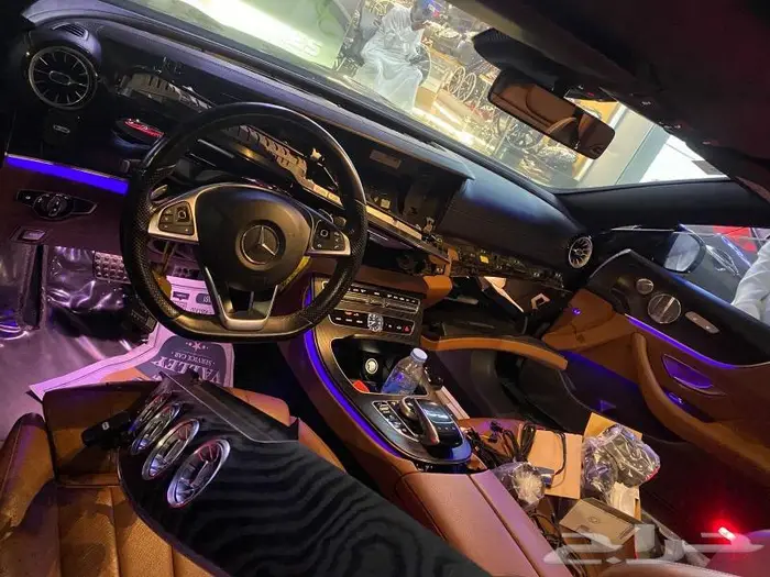 مرسيدس بنز هويات المكيف المضيئة والسمعات المضيئة 47