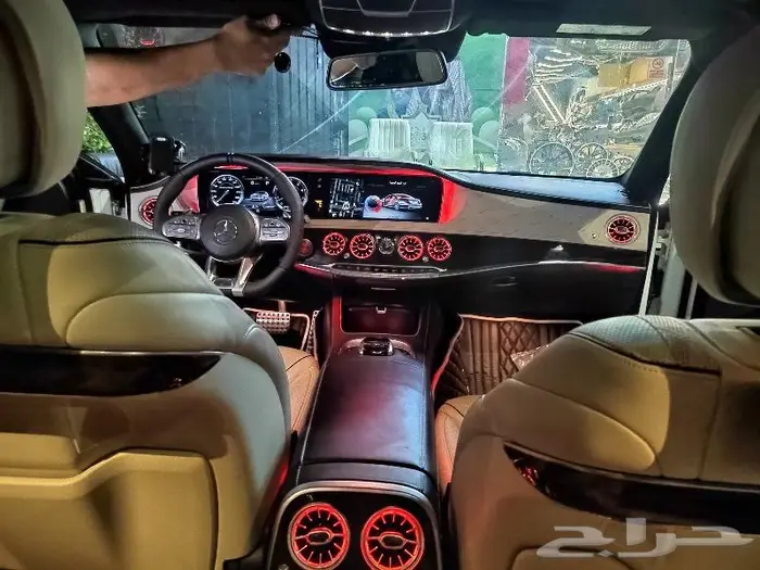 مرسيدس بنز هويات المكيف المضيئة والسمعات المضيئة 56