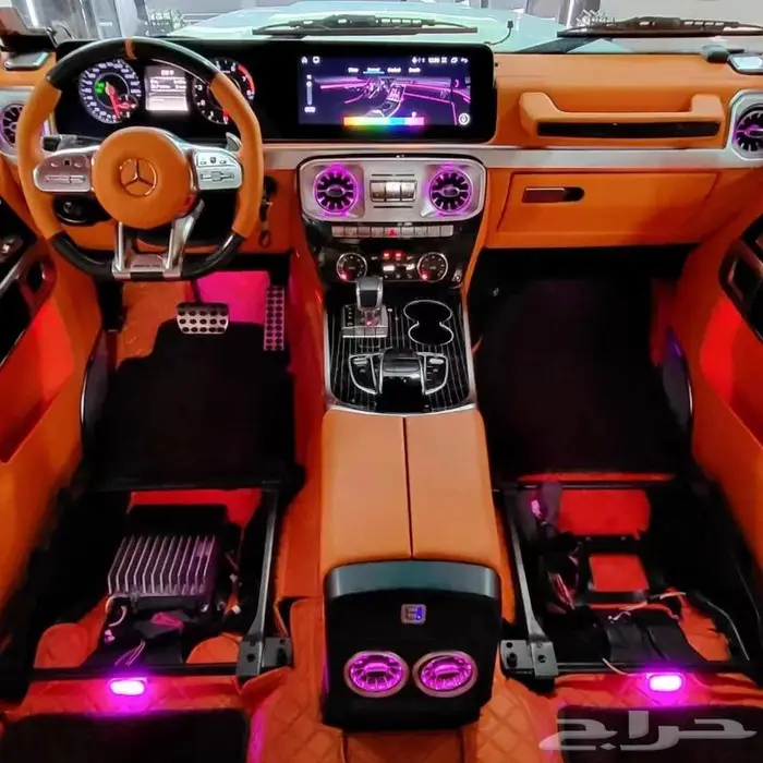 مرسيدس بنز هويات المكيف المضيئة والسمعات المضيئة 26