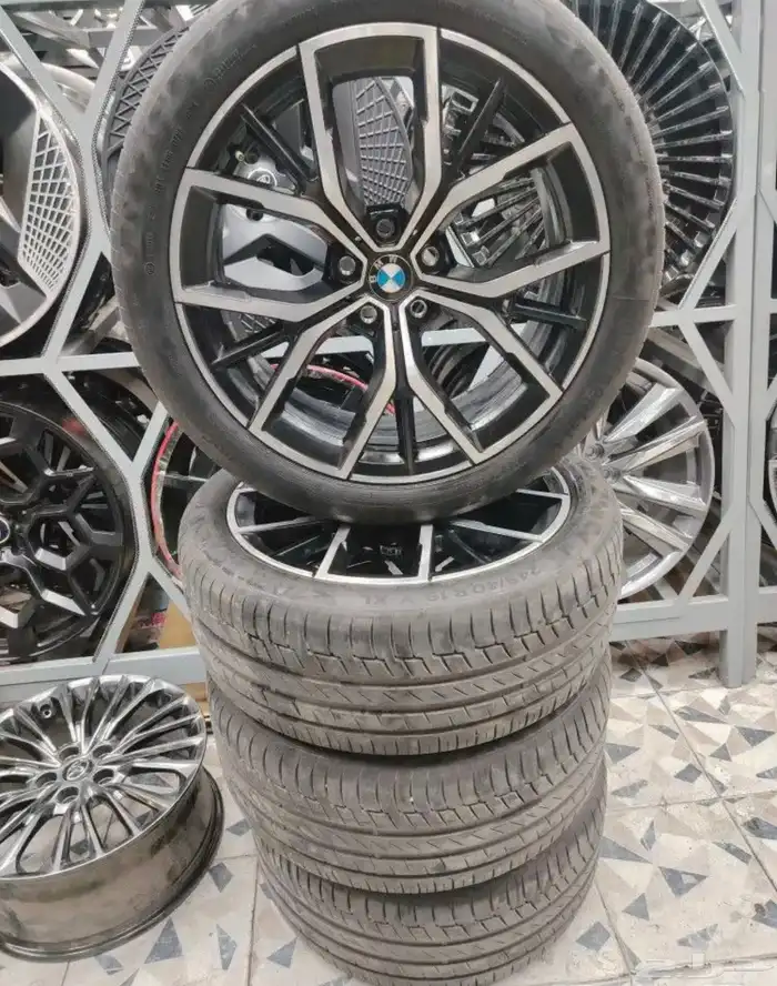 جنوط وكفرات بي ام دبليو الفئة الخامسة 2023 7