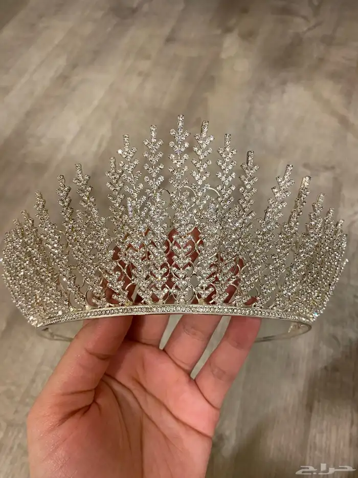 تاج كريستال للعروسة 6