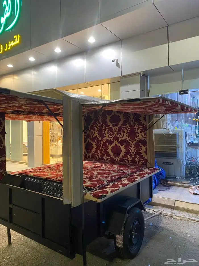 تلبيس عربات الشاهي والقهوة وايضا  المقطورات 2