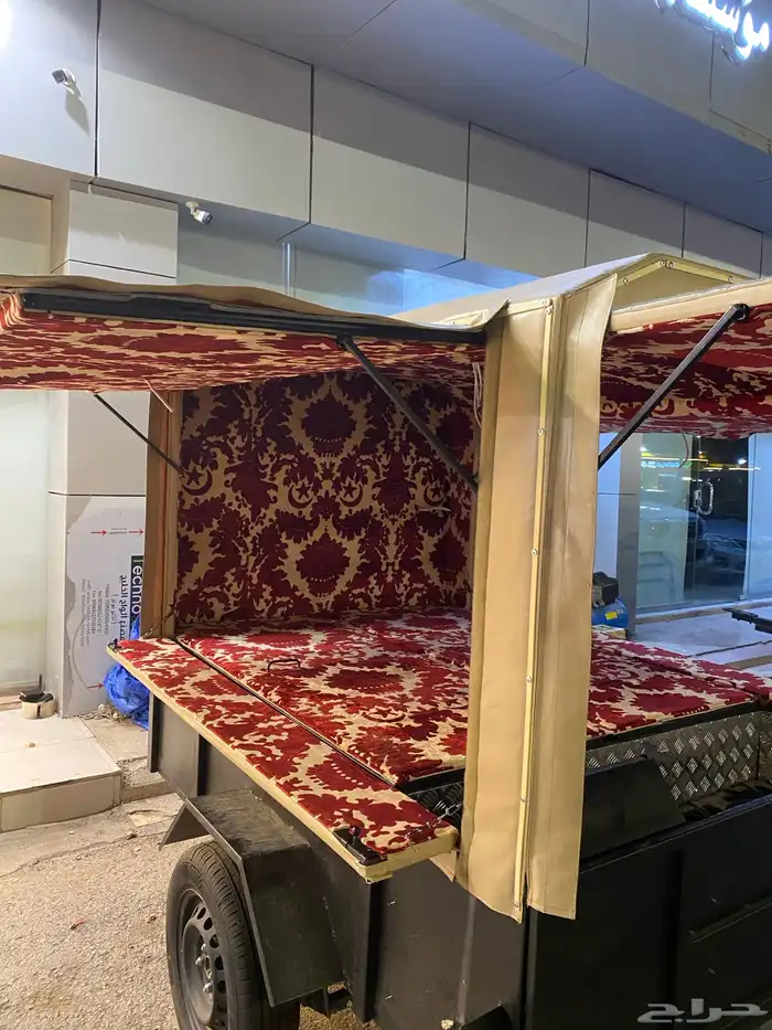 تلبيس عربات الشاهي والقهوة وايضا  المقطورات 5