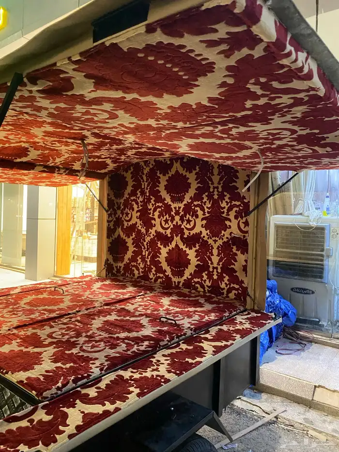 تلبيس عربات الشاهي والقهوة وايضا  المقطورات 3