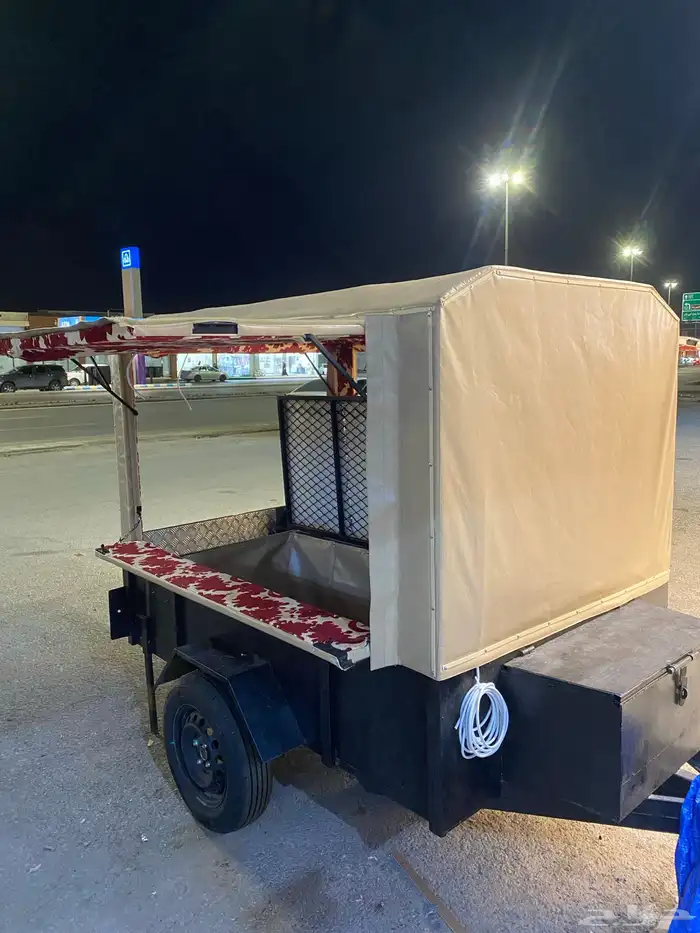 تلبيس عربات الشاهي والقهوة وايضا  المقطورات 4