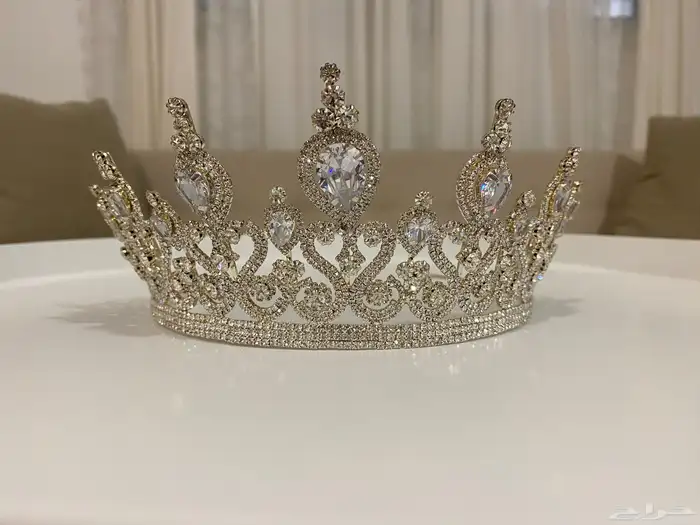 تاج كريستال للعروسة 0