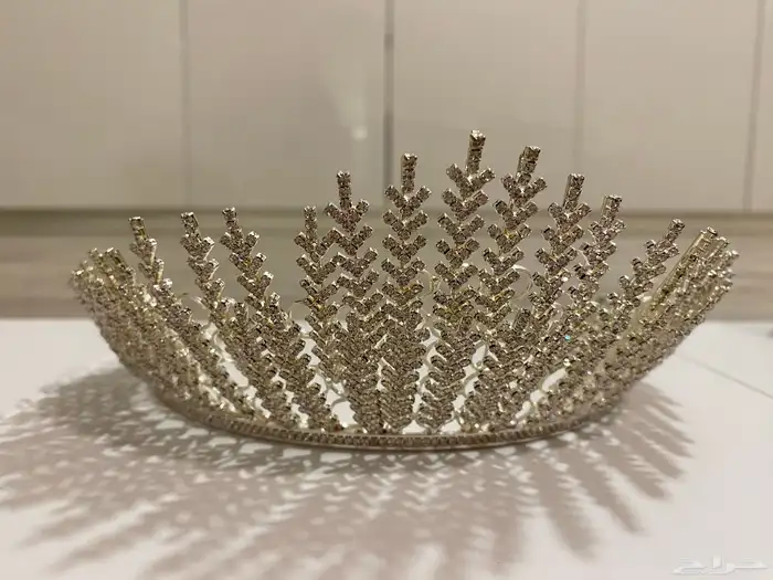 تاج كريستال للعروسة 5