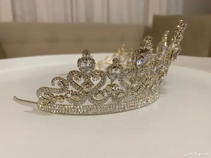 تاج كريستال للعروسة 1