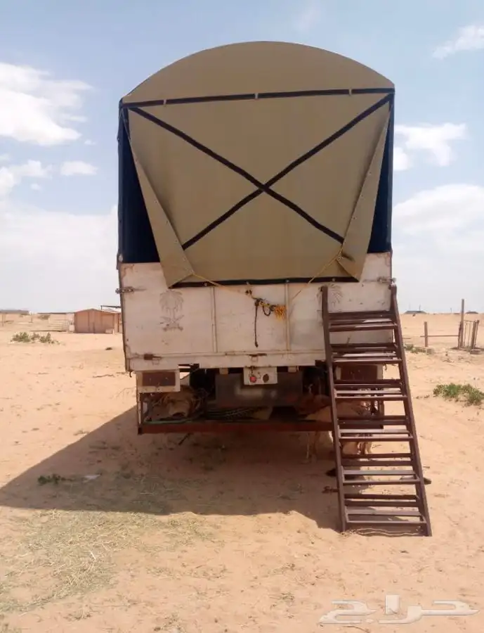 مقطورة غرفة عمال مع صندوق علف السوم 20 1