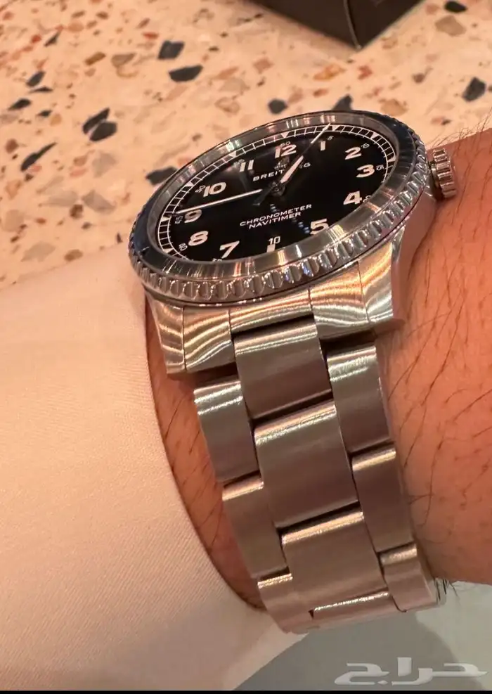 ساعة مع الملحقات Breitling بريتلنج سويسرية اصلية 6