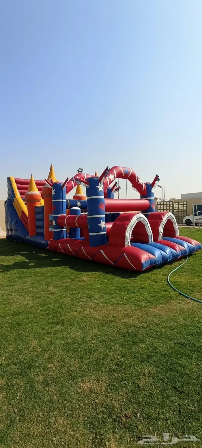 لتاجير نطيطات زحاليق هوائيه ملعب صابوني الرياض 2