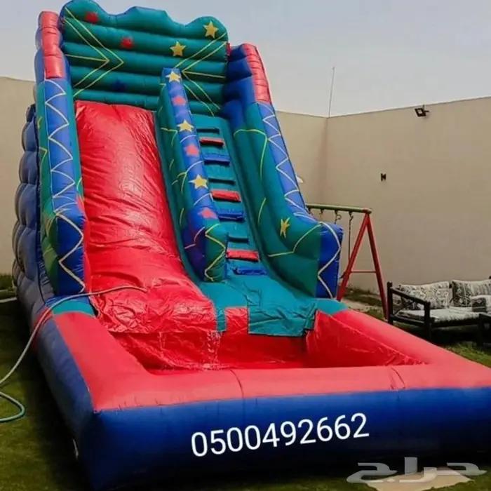 لتاجير نطيطات زحاليق هوائيه ملعب صابوني الرياض 3