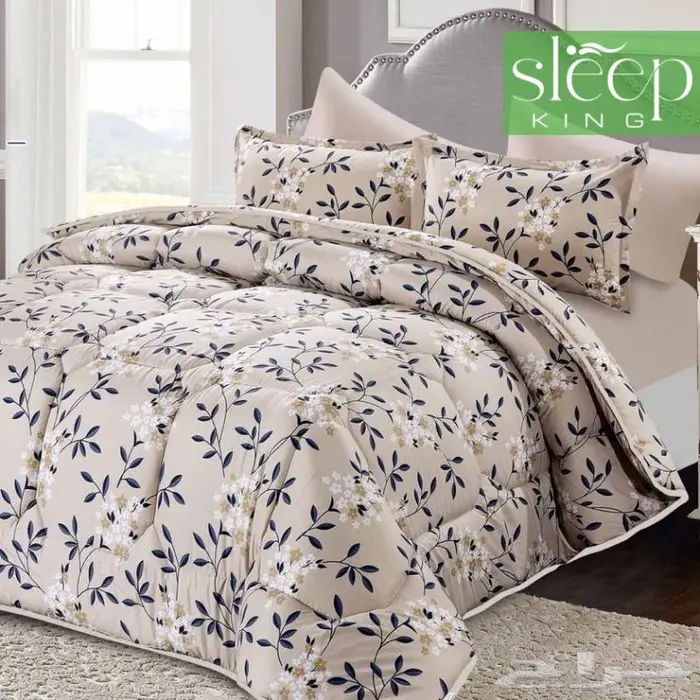 طقم لحاف مايكرو وجهين لونين متعددة الوان 0