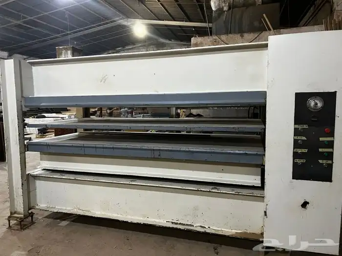 مكبس حراري إيطالي طبقتين من الحجم الكبير وزنه 5طن 1