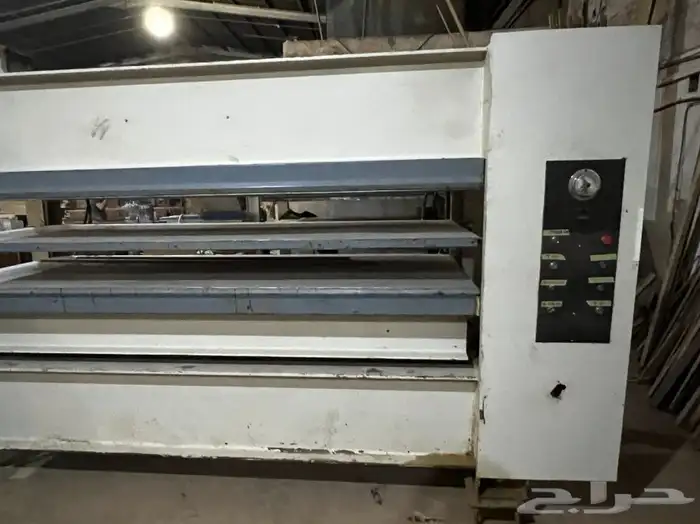 مكبس حراري إيطالي طبقتين من الحجم الكبير وزنه 5طن 0