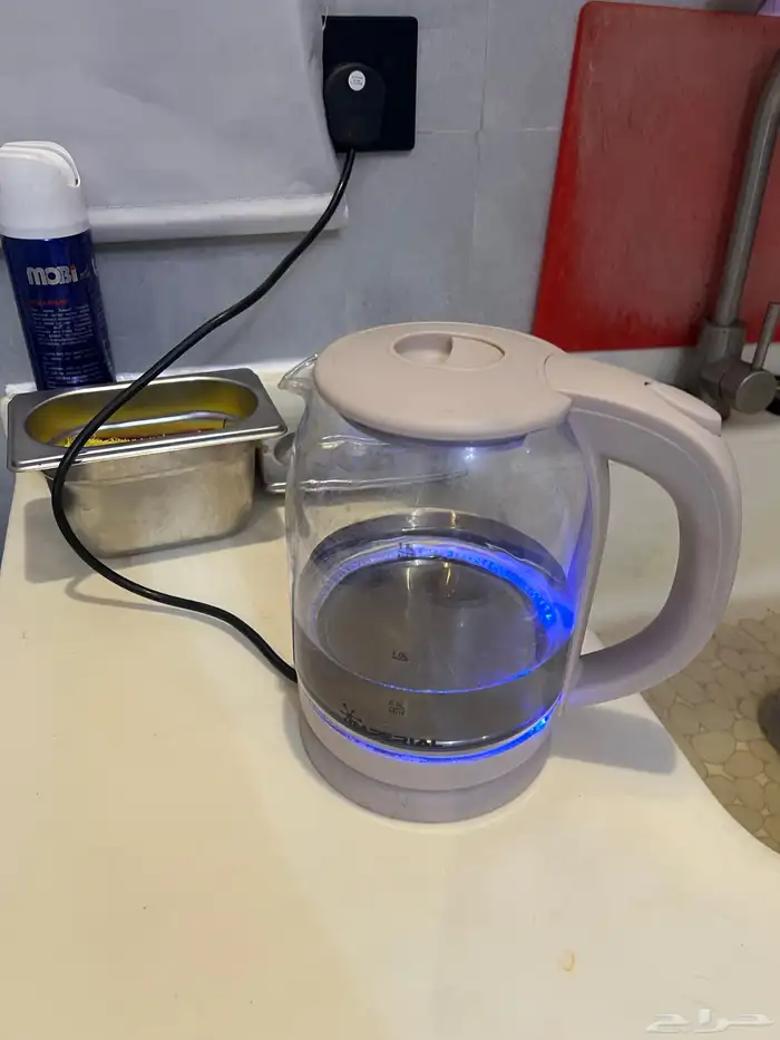 غلاية ماء مستخدم كهرباء 220 مستعمل نظيف 1500 واط 0