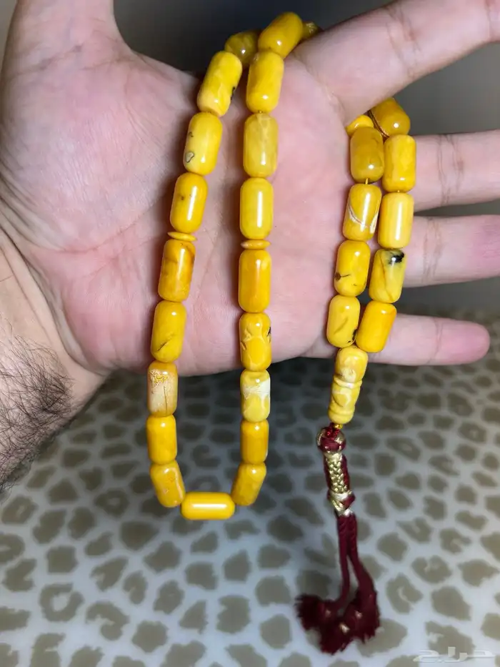 سبح كهرمان بولندي شوائب 0