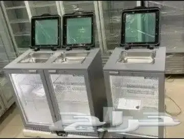 ثلاجات عرض باب زجاج ( الاسودان ) للماء والتمر.. 3