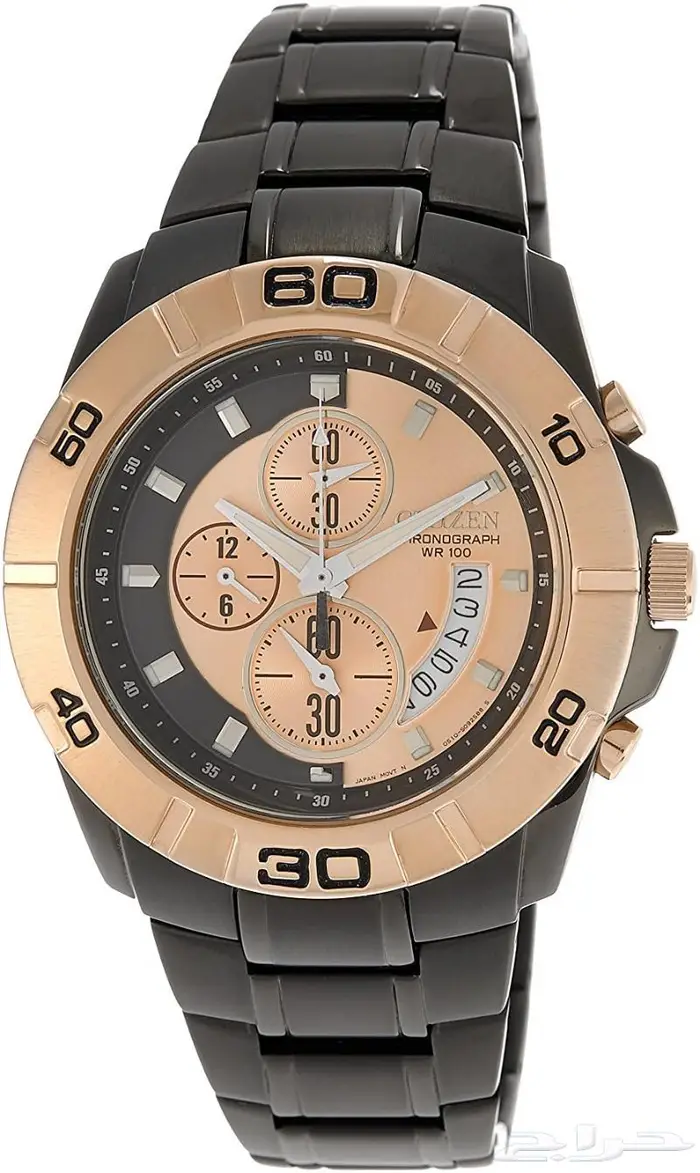 ساعة سيتيزن كرونو غراف اصلية يابانية جديدة رياضية 0