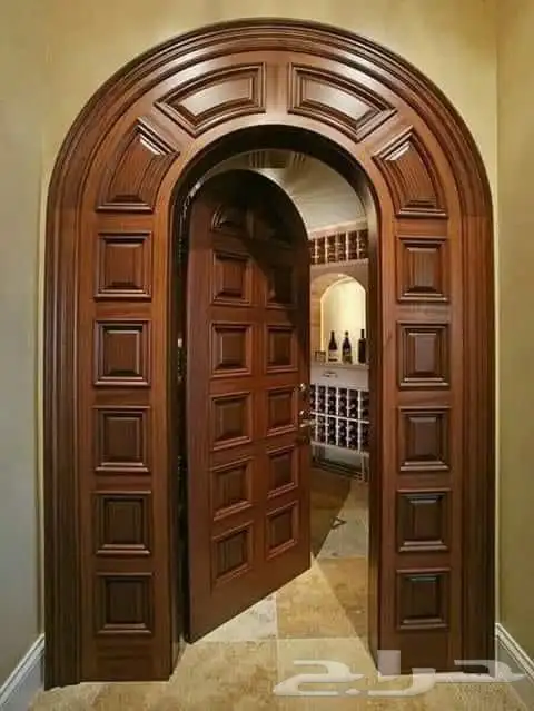 ابواب خشب ماهوجنى سبيلى مجفف درجه اولى سعر المتر 1500 3