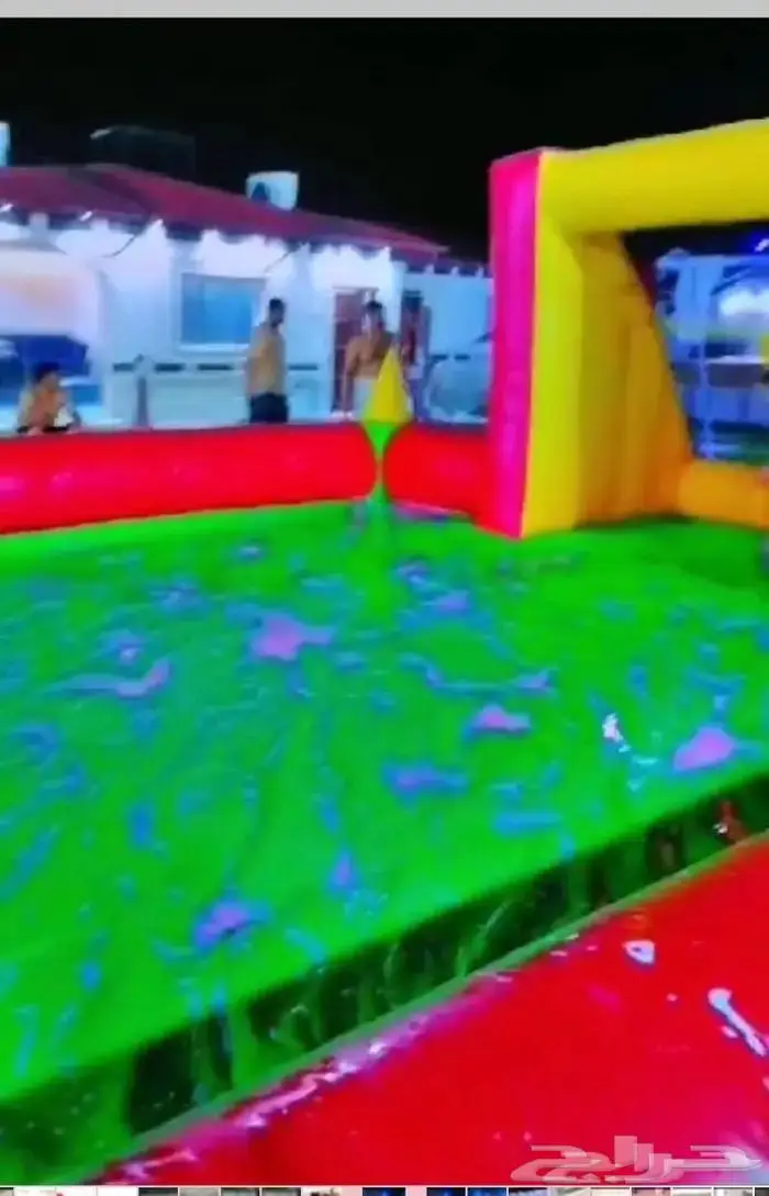 ماعب صابوني جانبو كبير للايجار 1