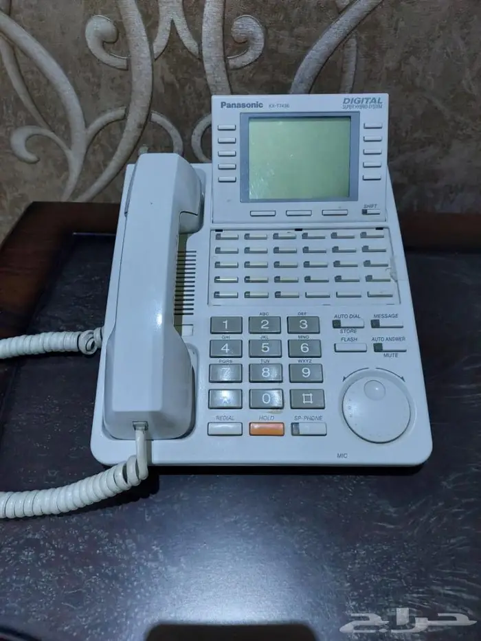 هاتف سنترال باناسونيك ديجيتال مستعمل Panasonic شاشة عريضة 4