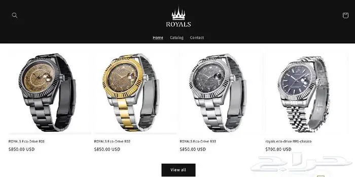 ساعات رويالز الماركة الامريكية عنوان الفخامه والتقنية 8